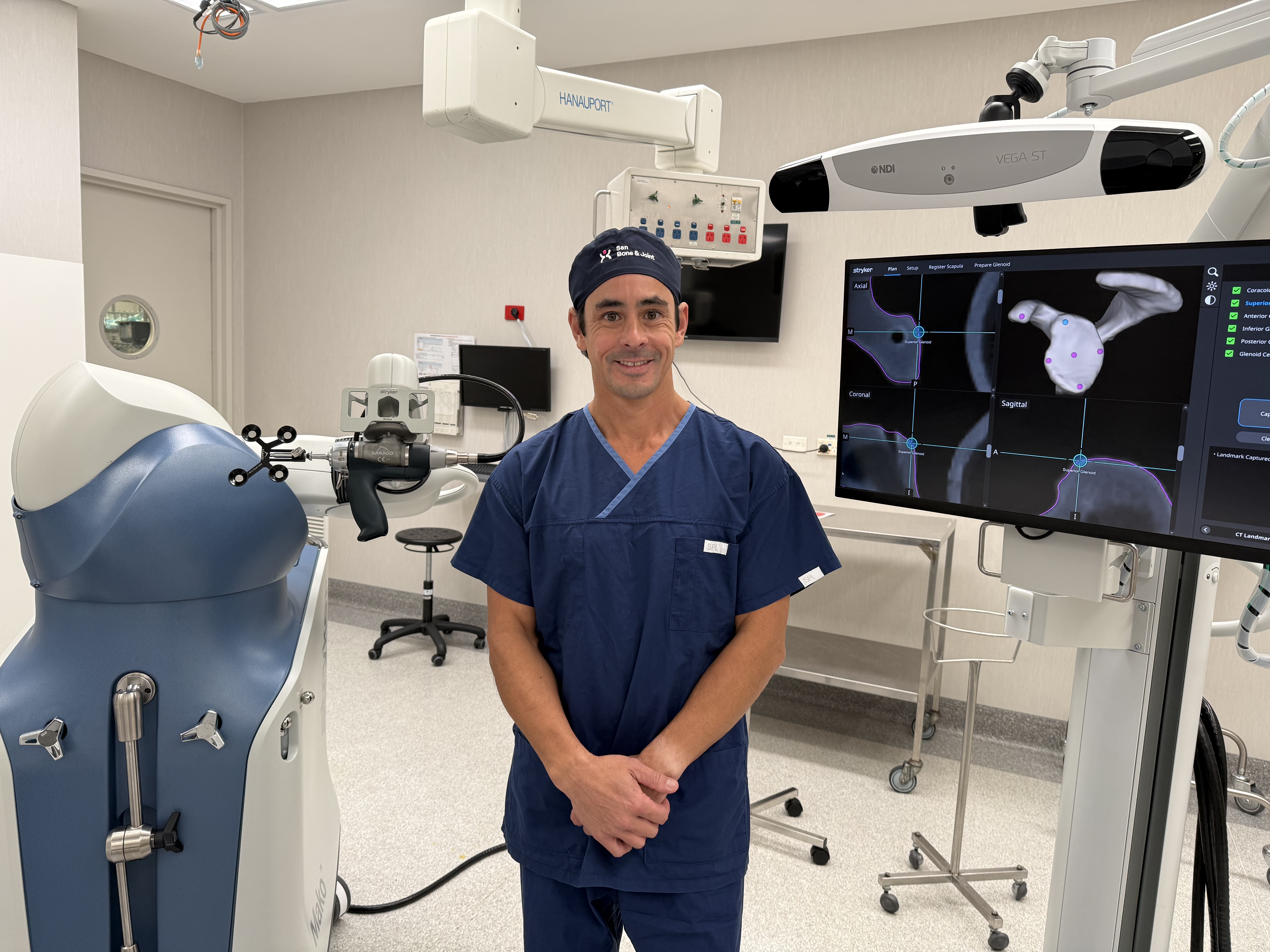NSW’s first robotic-assisted shoulder surgery performed at the San